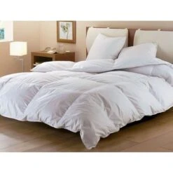 BLANREVE Couette Naturelle Duvet Percale De Coton - Anti-acariens - 240x260cm -TODAY || DODO || Vision Soldes Boutique blanreve couette naturelle duvet percale de coton anti acariens 240x260cm 3245841497245 513313