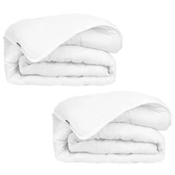 Couette D'hiver 2 Pcs 140 X 200 Cm