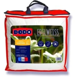 Couette Duvet - 200 X 200 Cm - Tempérée - 70% Plumettes 30% Duvet Oie Et Canard - 2 Personnes - Blanc - DODO