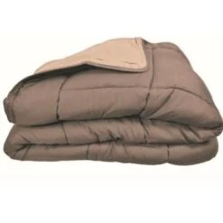 Couette Microfibre 400g/m² CALGARY Taupe & Lin 220x240cm -TODAY || DODO || Vision Soldes Boutique couette microfibre 400g m calgary taupe lin 220x240cm 3120760047057 426000