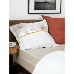 COUETTES ET CETERA Parure De Couette Traits - 1 Housse De Couette 240 X 260 Cm + 2 Taies 65 X 65 Cm - Rose Et Blanc -TODAY || DODO || Vision Soldes Boutique couettes et cetera parure de couette traits 1 housse de couette 240 x 260 cm 2 taies 65 x 65 cm rose et blanc 3701393700283 505414