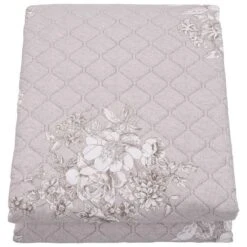 Courtepointe Taupe 220x240 Cm Tissu Matelassé à Ultrasons -TODAY || DODO || Vision Soldes Boutique courtepointe taupe 220x240 cm tissu matelasse a ultrasons 8719883686721 587511