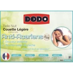 DODO Couette Légere Belle Nuit - 220 X 240 Cm - Blanc -TODAY || DODO || Vision Soldes Boutique dodo couette legere belle nuit 220 x 240 cm blanc 3307413284834 731013