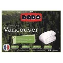 DODO Couette Légere Vancouver - 220 X 240 Cm - Blanc -TODAY || DODO || Vision Soldes Boutique dodo couette legere vancouver 220 x 240 cm blanc 3307413282830 426117