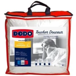 DODO Couette Tempérée TOUCHER DOUCEUR 200x200cm