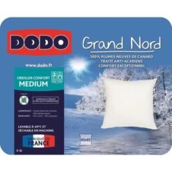 DODO Oreiller GRAND NORD 65x65cm -TODAY || DODO || Vision Soldes Boutique dodo oreiller grand nord 65x65cm 3307416440732 427335