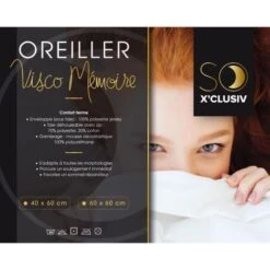 DODO Oreiller So X'Clusiv 40x60cm -TODAY || DODO || Vision Soldes Boutique dodo oreiller so x clusiv 40x60cm 3307418280916 427254