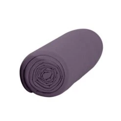 TODAY Drap Housse 160X200 2 Personnes Jersey Uni Violet JERSEY