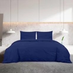 Ensemble De Housse De Couette Bleu Marine 220x240 Cm Coton -TODAY || DODO || Vision Soldes Boutique ensemble de housse de couette bleu marine 220x240 cm coton 3666722937566 1500590
