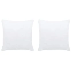 Garnitures De Coussin 2 Pcs 30x30 Cm Blanc