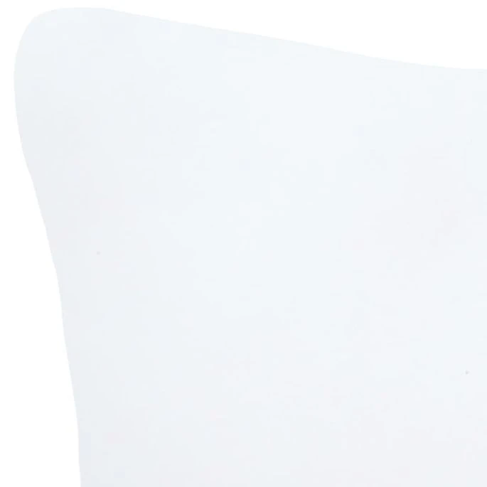 Garnitures De Coussin 2 Pcs 45x45 Cm Blanc 5 Garnitures De Coussin 2 Pcs 45x45 Cm Blanc – Image 5