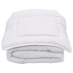 Jeu De Couette D'été Pour Enfant 2pcs Blanc 100x135 Cm/40x60 Cm