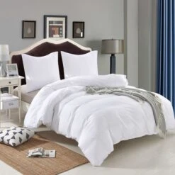 Jeu De Housse De Couette Blanc 135x200/80x80 Cm -TODAY || DODO || Vision Soldes Boutique jeu de housse de couette blanc 135x200 80x80 cm 8718475595038 648614