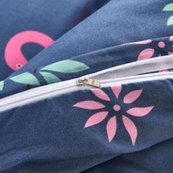 Jeu De Housse De Couette Flamant Bleu/rose 200x200/80x80 Cm 5 Jeu De Housse De Couette Flamant Bleu/rose 200x200/80x80 Cm -TODAY || DODO || Vision Soldes Boutique jeu de housse de couette flamant bleu rose 200x200 80x80 cm 8718475608875 1269245