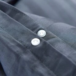 Jeu Housse De Couette Satin De Coton Anthracite 200x220/80x80cm -TODAY || DODO || Vision Soldes Boutique jeu housse de couette satin de coton anthracite 200x220 80x80cm 8718475515838 1268812