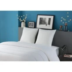 Lot De 2 Oreillers Tentation - 60 X 60 Cm - Garnissage 100% Polyester Fibre Creuse Siliconée - Blanc - DODO -TODAY || DODO || Vision Soldes Boutique lot de 2 oreillers tentation 60 x 60 cm garnissage 100 polyester fibre creuse siliconee blanc dodo 3307419568204 1246401