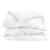 LOVELY HOME Couette Naturelle Percale 70% Duvet 30% Plumes D'Oie 240x260cm