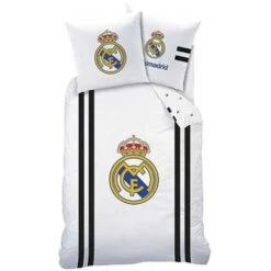 Parure De Couette 100% Coton REAL MADRID MAILLOT 140x200cm