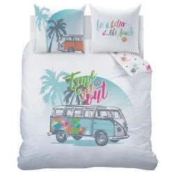 Parure De Couette 100% Coton VOLKSWAGEN PARADISE 220x240cm