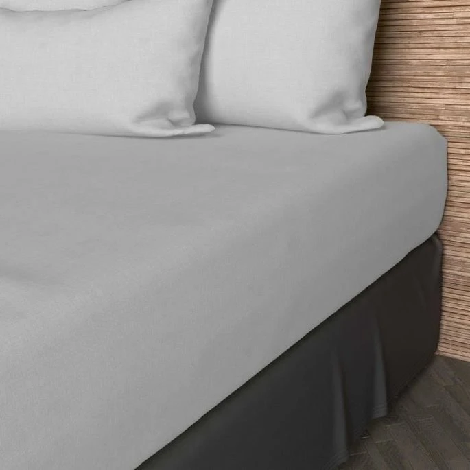 SOLEIL D'OCRE Drap Housse 90x190 Cm En Coton 57 Fils - Blanc 1 SOLEIL D'OCRE Drap Housse 90x190 Cm En Coton 57 Fils - Blanc