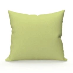 SOLEIL D'OCRE Lot De 2 Taies D'oreiller 65x65 Cm En Coton Uni 57 Fils - Vert
