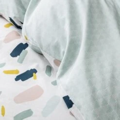 TODAY || DODO || Vision Soldes Boutique 20 TODAY || DODO || Vision Soldes Boutique -TODAY || DODO || Vision Soldes Boutique today parure de couette 100 coton 240x260cm sunshine 3 1 blanc et bleu 3574641045074 424483