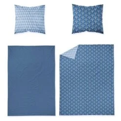 TODAY Parure De Couette 100 % Coton 240x260cm SUNSHINE #3.13 - Bleu -TODAY || DODO || Vision Soldes Boutique today parure de couette 100 coton 240x260cm sunshine 3 13 bleu 3574641045197 424476