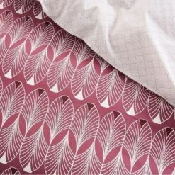TODAY Parure De Couette 220x240 + 2 Taies D'oreiller 65x65 Cm - 100% Coton - Bordeaux Graphique SUNSHINE 4.7 -TODAY || DODO || Vision Soldes Boutique today parure de couette 220x240 2 taies d oreiller 65x65 cm 100 coton bordeaux graphique sunshine 4 7 3574641056193 599970