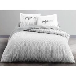 TODAY Parure De Couette Enjoy PERFECT 100% Coton 220x240 Cm -TODAY || DODO || Vision Soldes Boutique today parure de couette enjoy perfect 100 coton 220x240 cm 3574641014650 424545